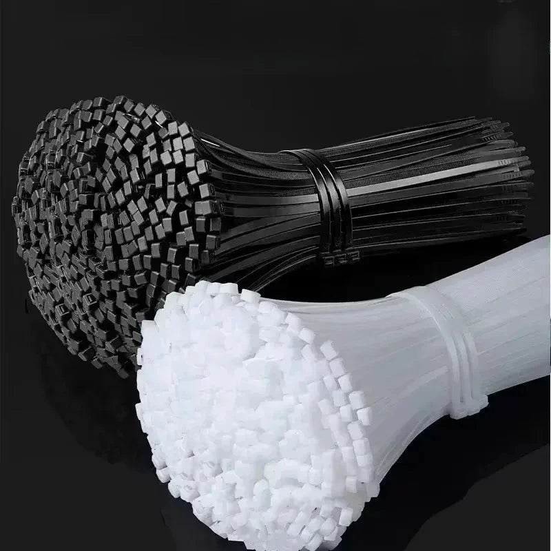 Strong Nylon Cable Tie Self-locking Cord Ties Adjustable Cables Zpaxo