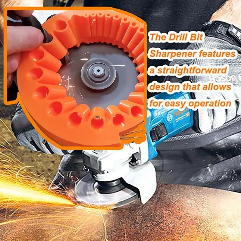 Upgrade 118 Degree Angle Grinder Drill Bit Sharpener Power Grinding Zpaxo