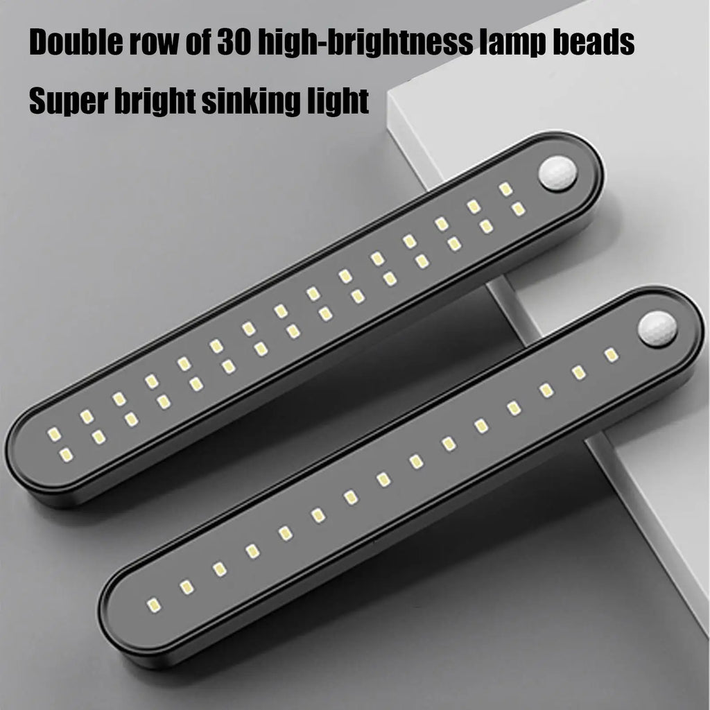 Car Trunk Sensor Light USB Rechargeable LED Magnetic Lamp Auto Zpaxo