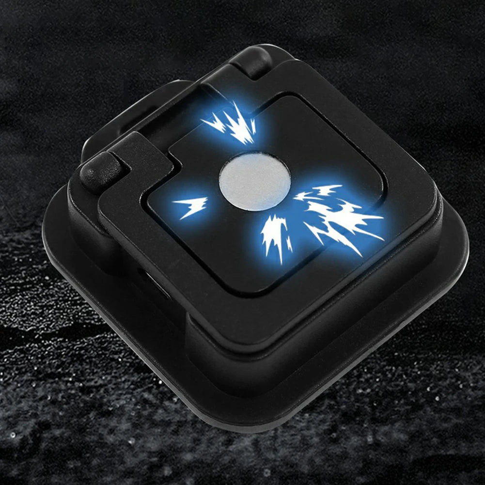 500LM Small Pocket Flashlight USB Charging Keychain Compact Camping Zpaxo