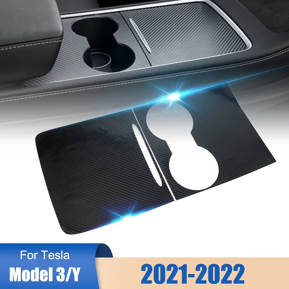 Interior Decoration PVC Film Tesla Model 3 Y 21-22 Multi Car Central Zpaxo