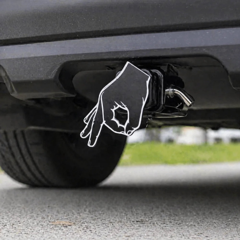 Circle Hand Pattern Trailer Rear Cover Lightweight Material Durable Material SUV Rear Cover Polished Surface Easy To Clean Zpaxo