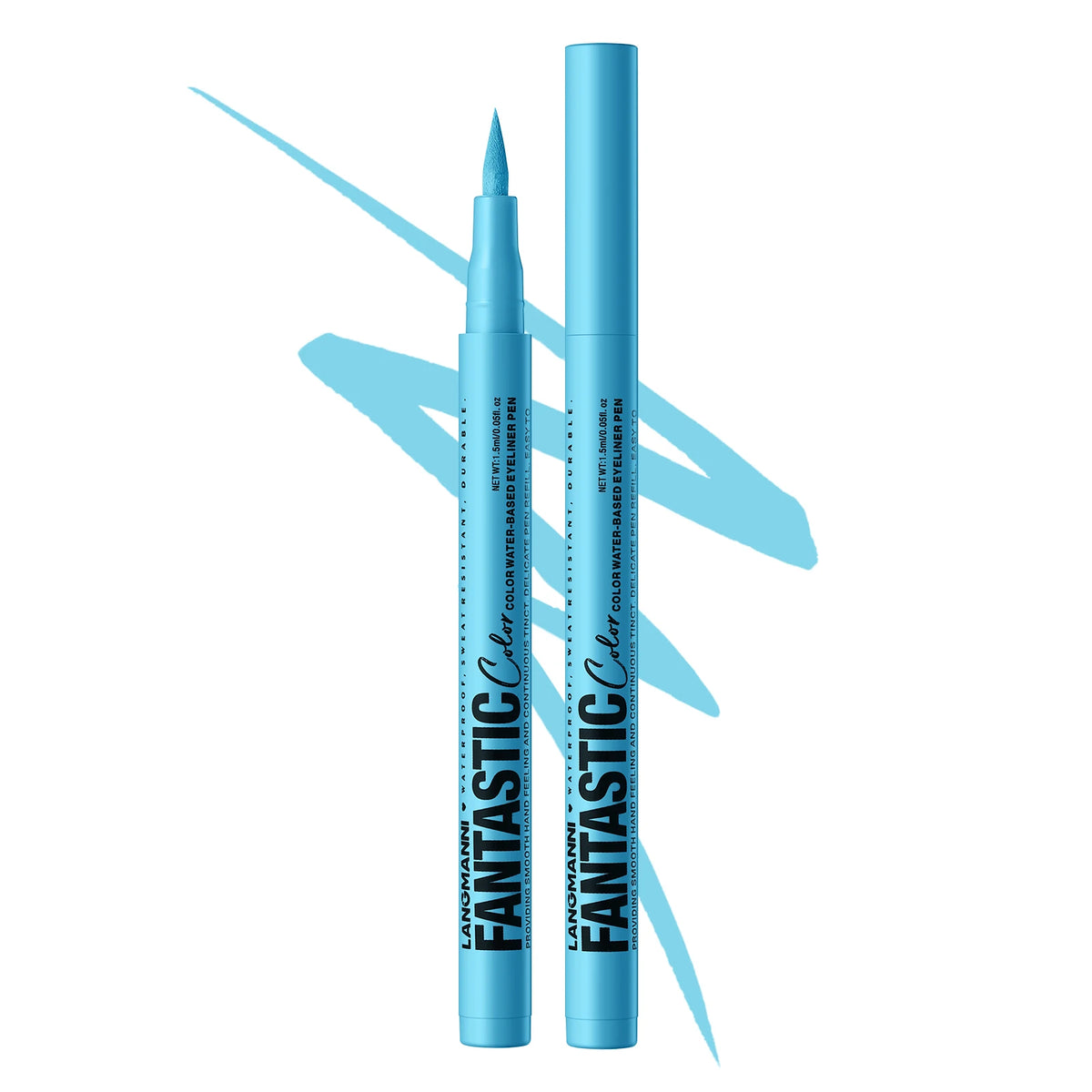 Liquid Eyeliner Pen Waterproof Sweat Proof Non Smudging Easy Apply Zpaxo L2424-02