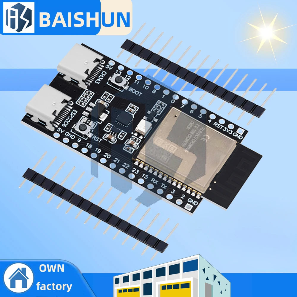 ESP32 ESP32-C6 Wifi+bluetooth Internet Things Dual Type-c Development Zpaxo