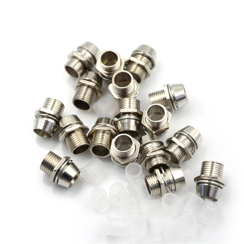 Copper Light Emitting Diode LED Holder Mount Panel Display Thread Zpaxo