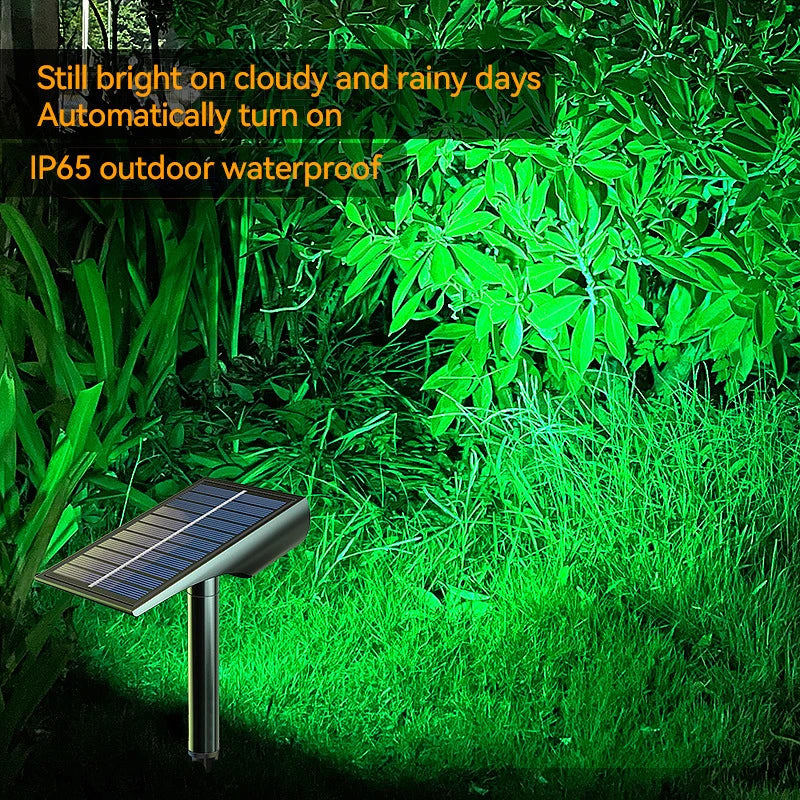 Solar Powered Tree Light Outdoor Dual-use Spotlight Landscape Zpaxo