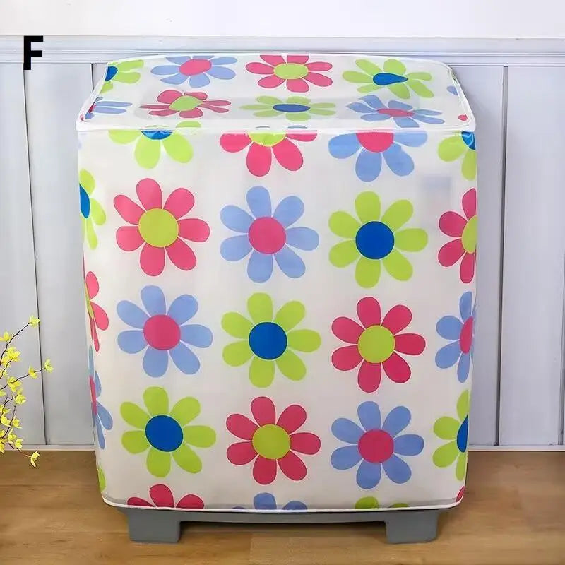 Double Cylinder Washing Machine Cover Drum Dustproof Opening Semi Zpaxo F