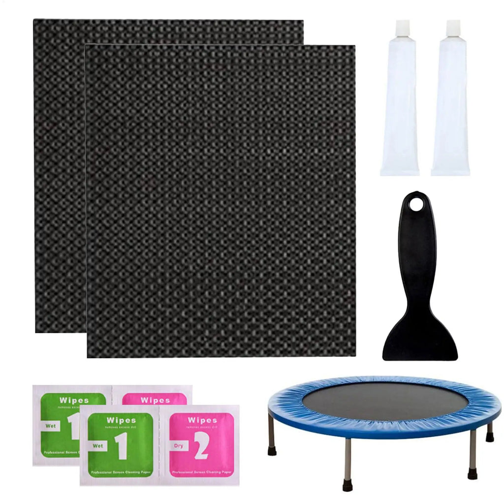 Trampoline Patch Repair Cuttable All Weather Secure Mat Hole Tear Zpaxo