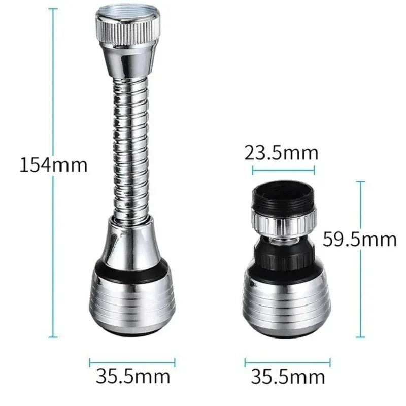 360 Rotatable Kitchen Faucet Aerator Universal Pressurized Zpaxo