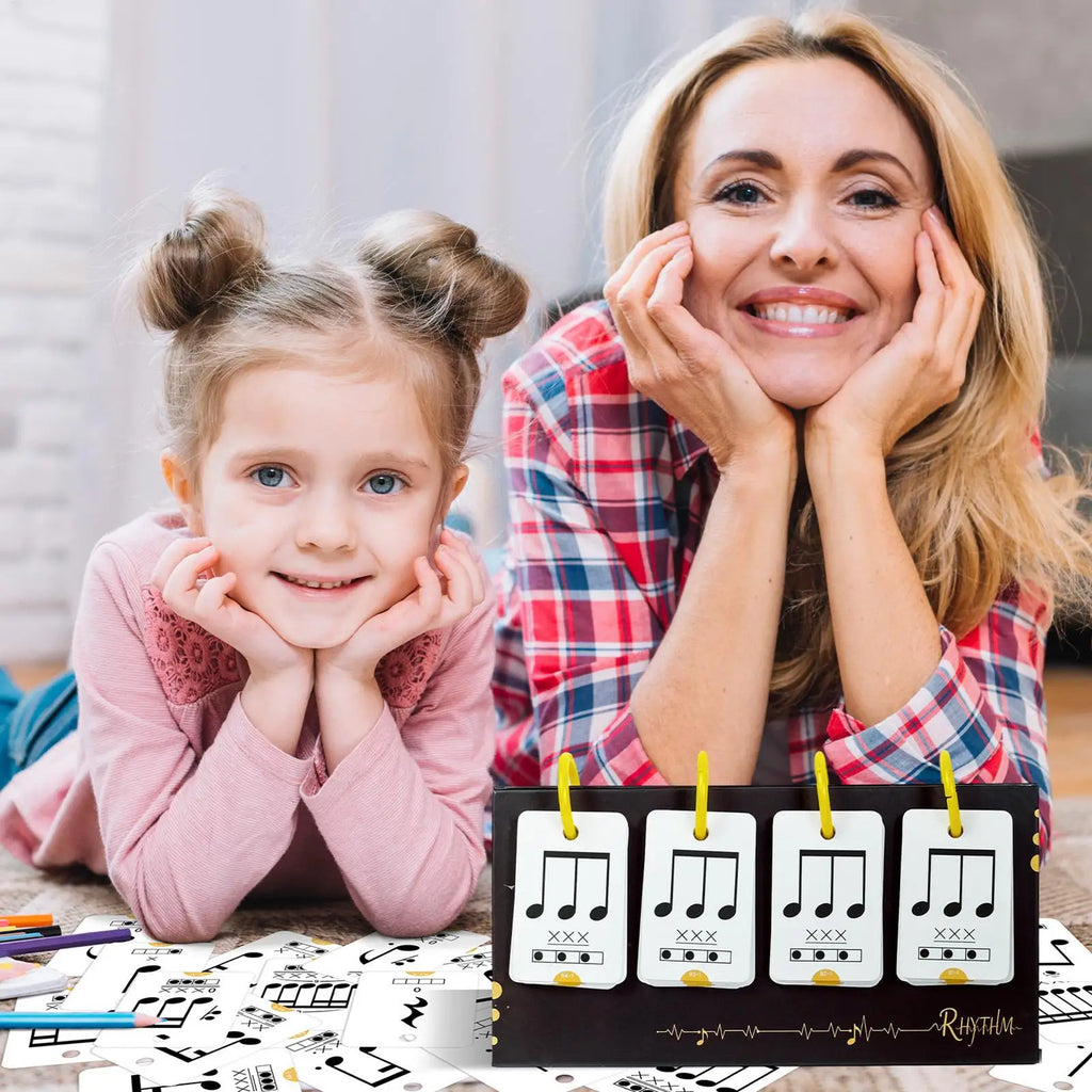 Music Enlightenment Learning Cards Note Instrument Rhythm Cognition Zpaxo