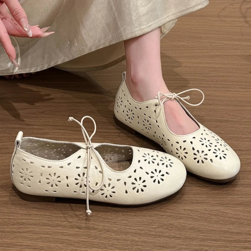 Spring Autumn Women's Solid Vintage Comfortable Single Shoes Women Zpaxo