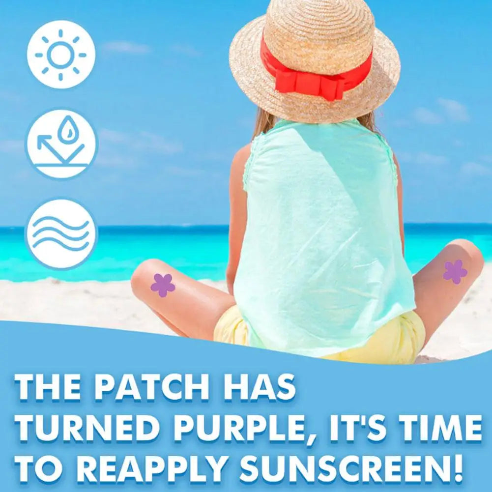 UV Detecting Patches Test Stickers Sunscreen Sunny Detection Patch Zpaxo