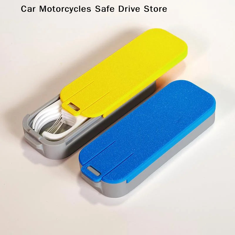 MPortable Plastic Dental Floss Storage Box Multi-purpose Container Zpaxo