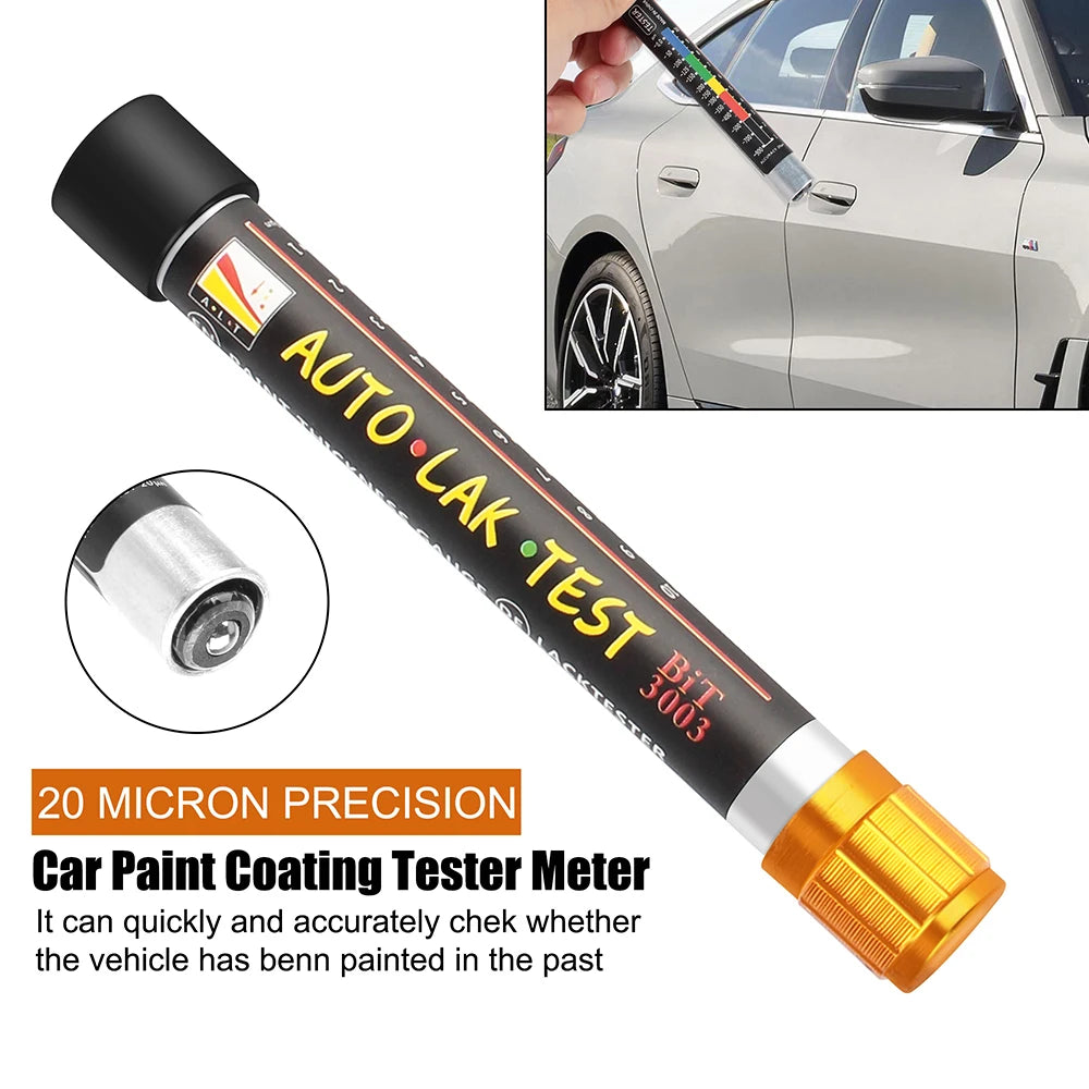 Waterproof Paint Thickness Tester Portable Coating Meter Car Testing Zpaxo
