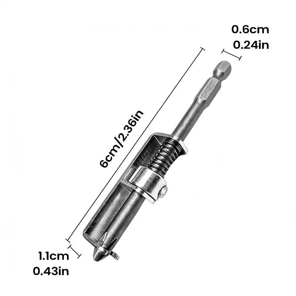 Screw Bit Holder Spring-Loaded Screw Holder Bit Retaining Adapter Tool Quick Release Attachment For Garage Repair Hardware Home Zpaxo 60mm