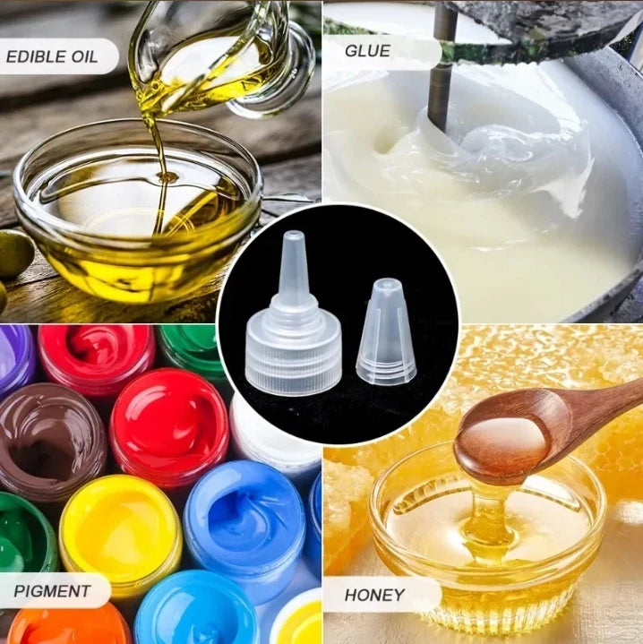 Empty Dropper Bottle Transparent Plastic Refillable Mini Squeeze Zpaxo