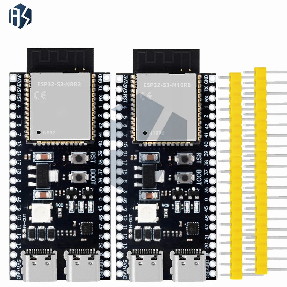 ESP32-S3-Dev-KitC-1 ESP32-S3 WiFi Bluetooth-compatible BLE 5.0 Mesh Development Board ESP32 Wireless Module for Zpaxo