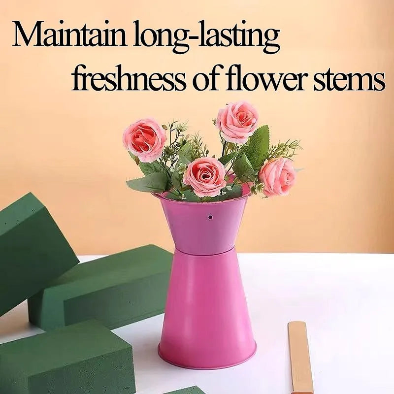 Flower Foam Blocks Fresh Artificial Flowers 1-6 Wet Home Decoration Zpaxo