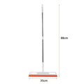 Silicone Scraper Broom Magic Wiper Place Glass Floor Mop Household Zpaxo WHITE
