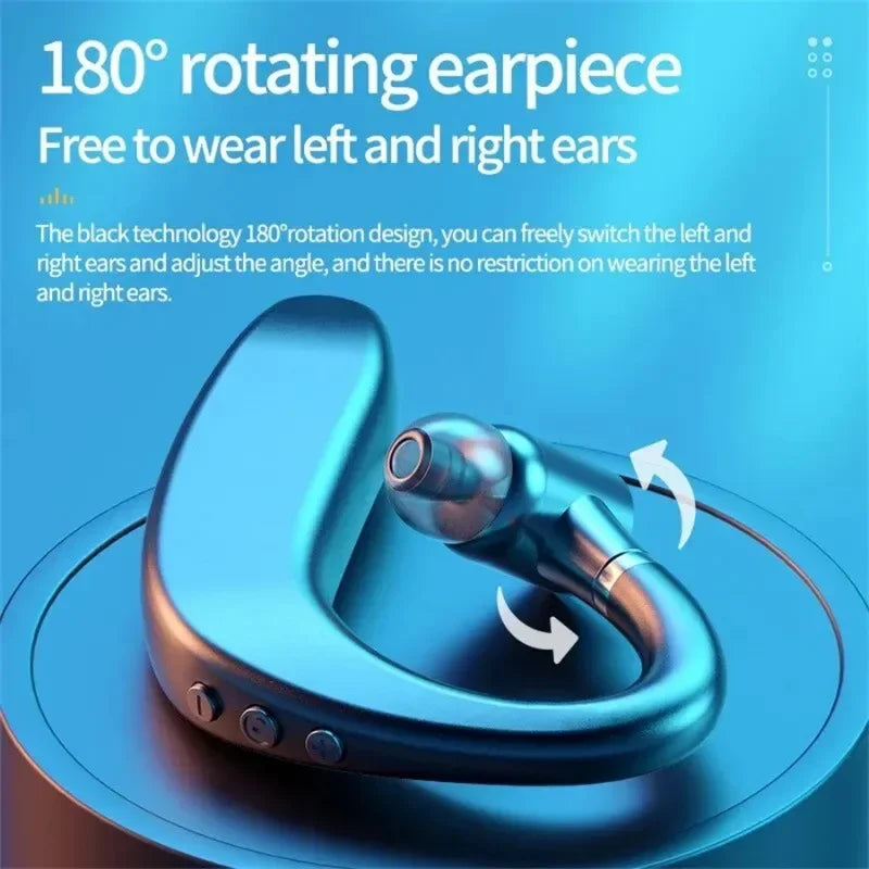Wireless Bluetooth Headset Single Earplug Long-lasting Business Zpaxo