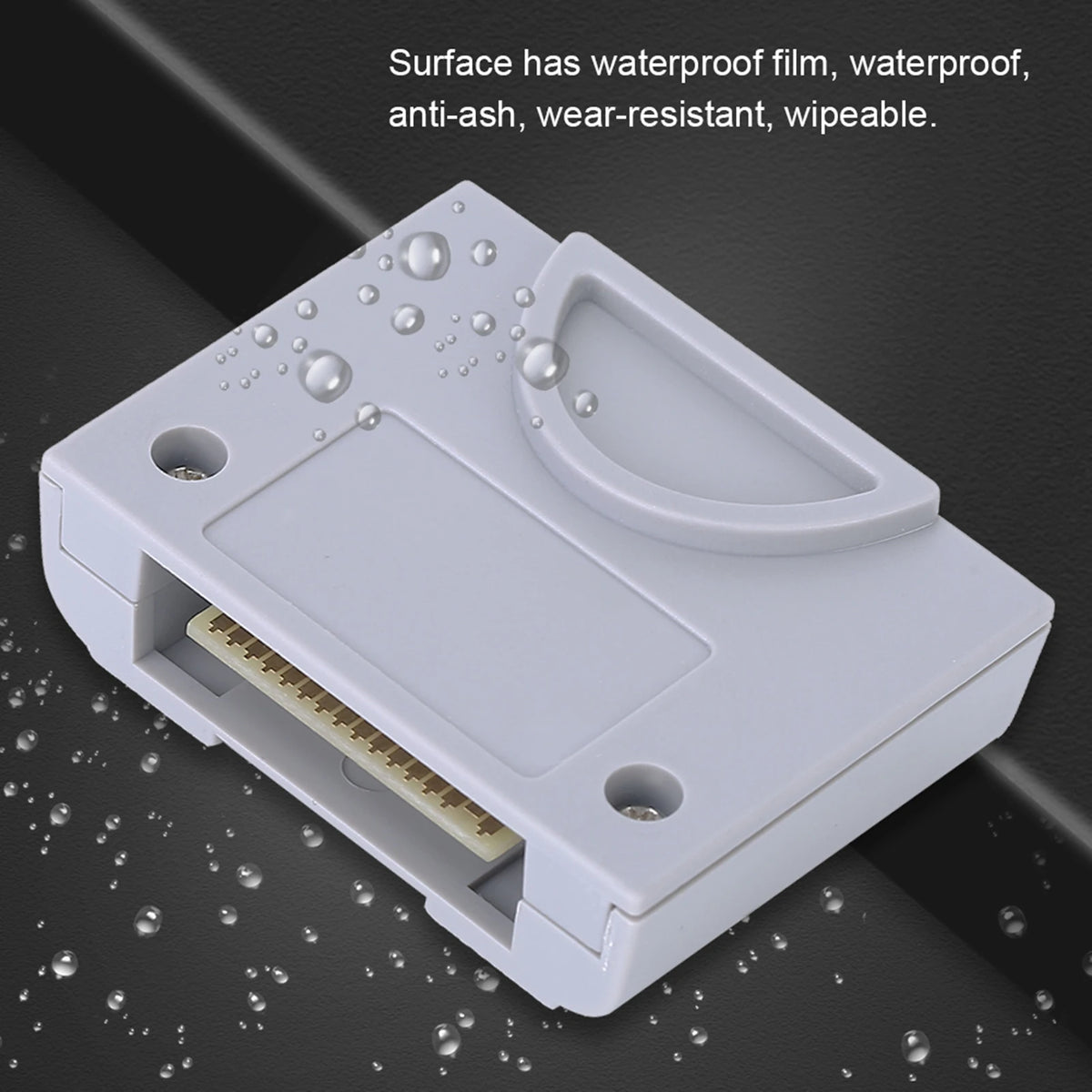 256Kb Replacement Memory Card N64 Game Console Controller Plug Play Zpaxo