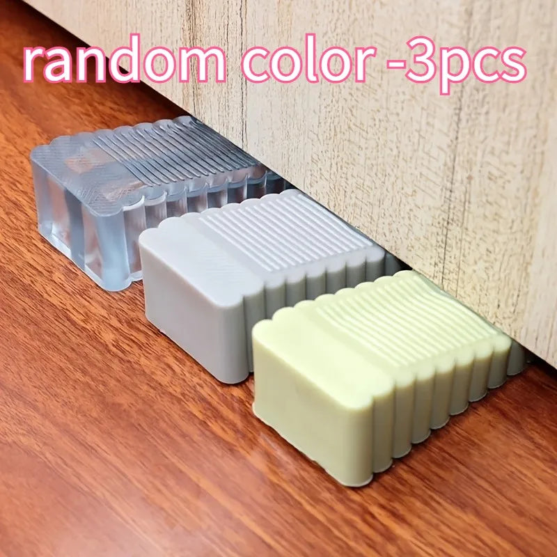 Creative Windproof Door Stopper Plastic Matte Surface Safety Barrier Zpaxo