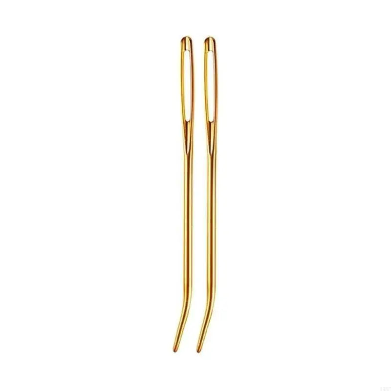 20x Large Eye Curved Needle Sewing Easy Threa Stitching Zpaxo