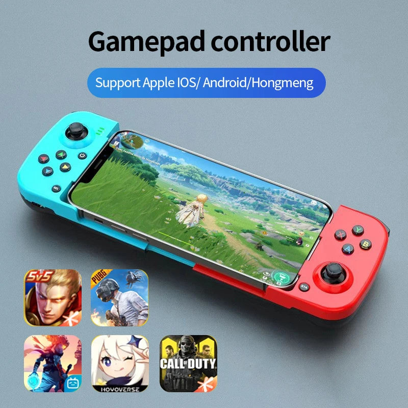 D3 Wireless Retractable Gamepad Bluetooth 5.0 For Smart Phone Android IOS Devices Joystick for PS3/ PS4 PC Video Game Controller Zpaxo