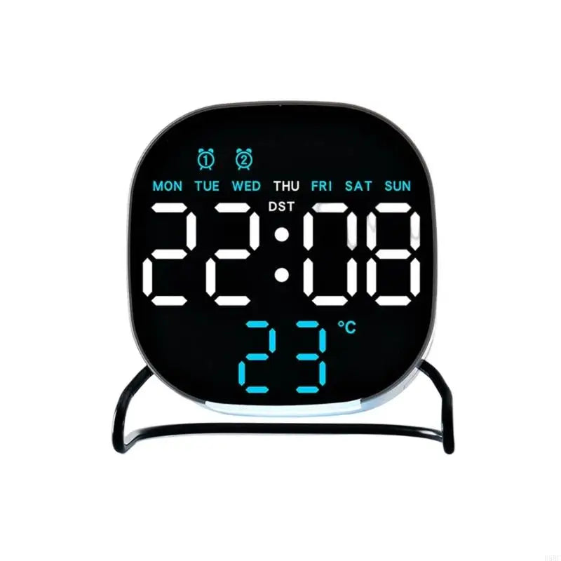 LED Digital Clock Bedroom Desk Double Alarm Ambients Lighting Zpaxo 05 CN