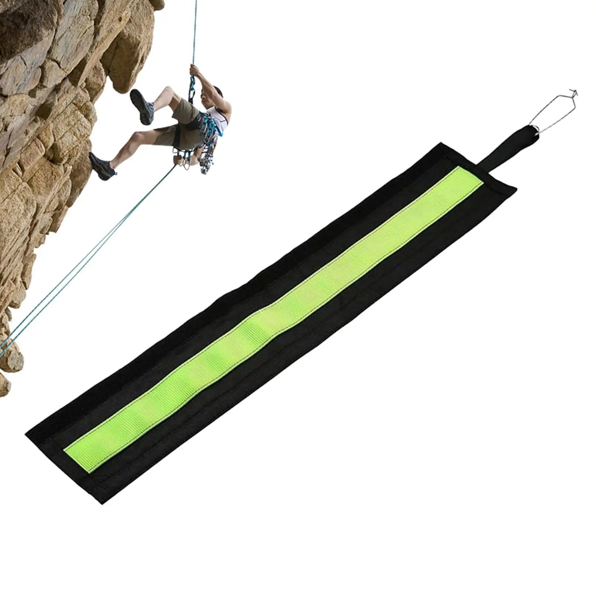 Rope Protector Climbing Mountaineering Rappelling Abseiling Equipment Zpaxo Default Title
