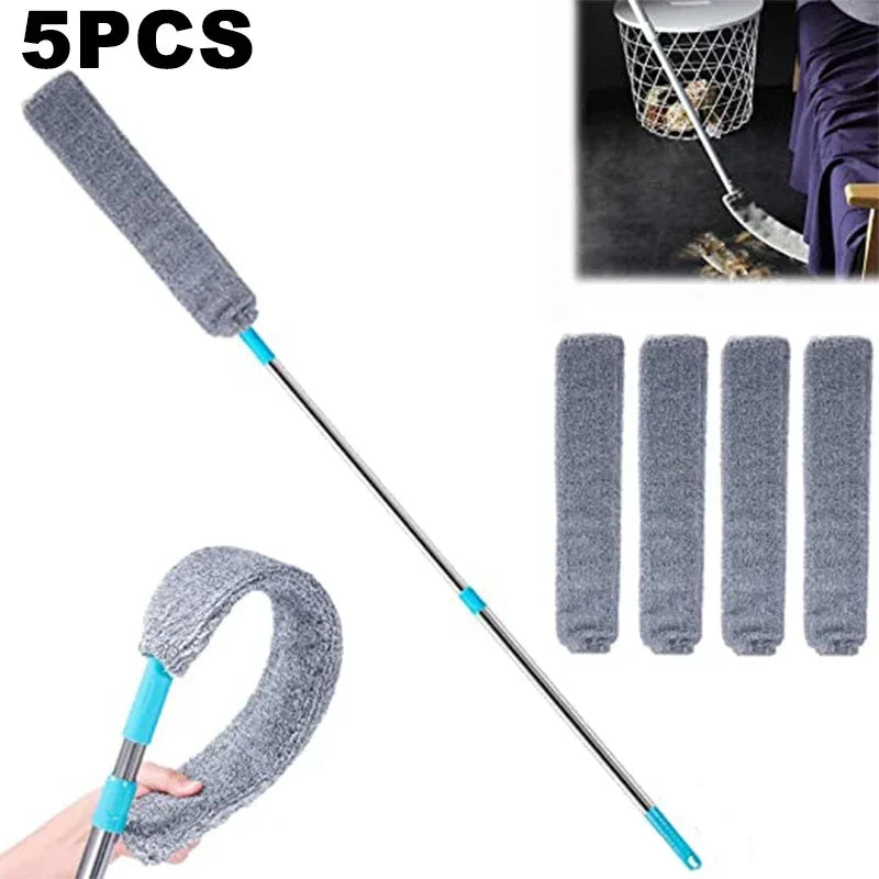 Long Handle Mop Telescopic Duster Brush Gap Dust Cleaner Bedside Sofa Zpaxo