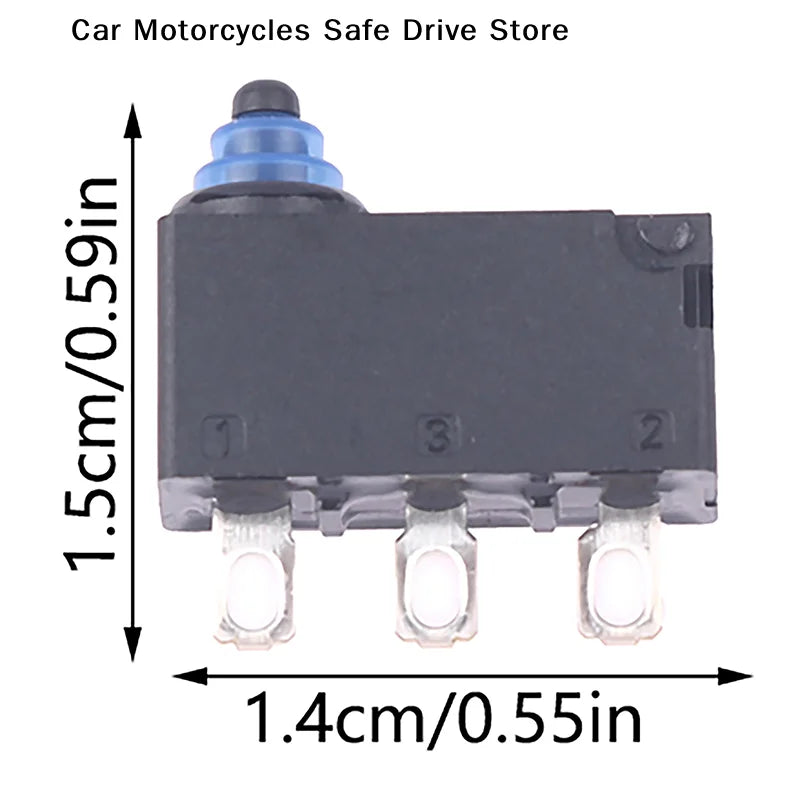 CM1Pc Micro Switch D2HW-ER201H Waterproof Car Door Lock Seal Dust Zpaxo