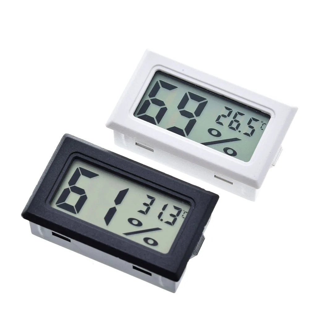 LCD Digital Thermometer Hygrometer Probe Fridge Freezer Thermograph Zpaxo