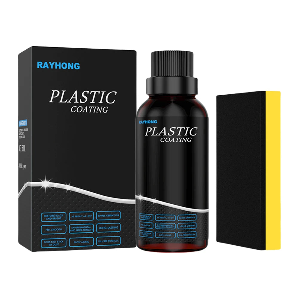 Plastics Parts Refurbish Agent Car Interior Dashboard Panel Wax Zpaxo 50ML