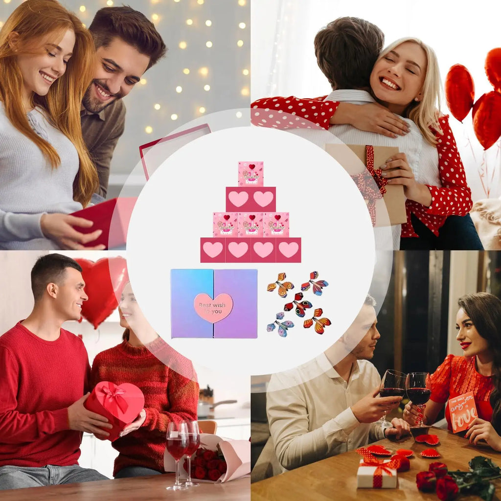 Valentines Bounce Box Confession Supplies Red Envelope Birthday Zpaxo