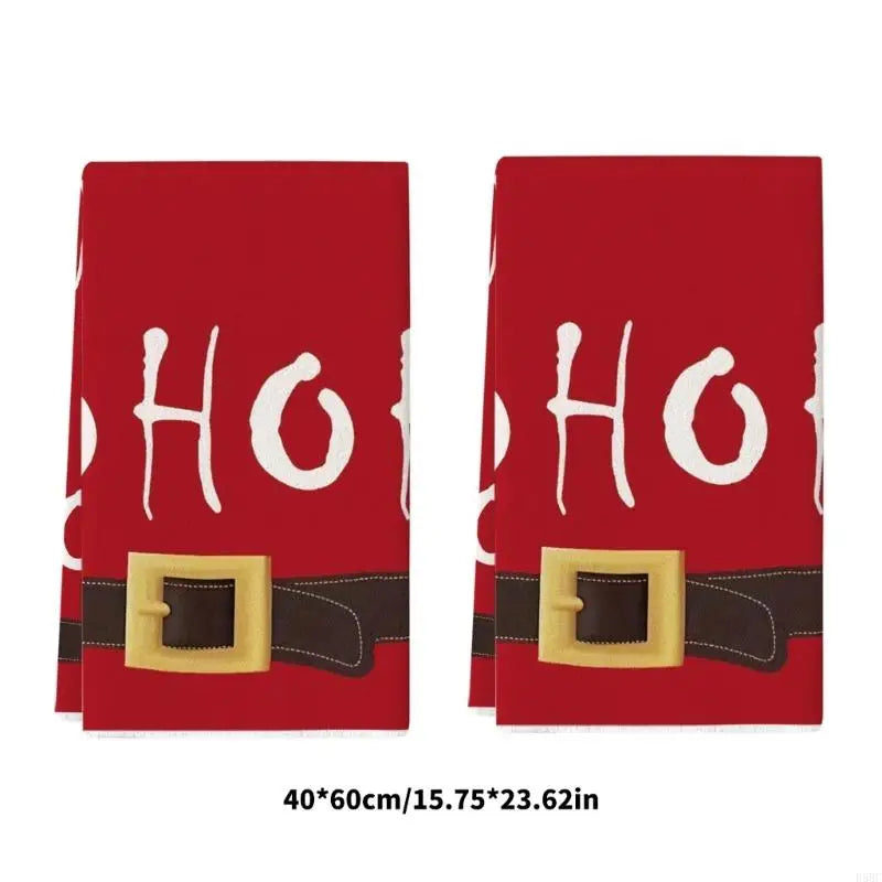 Holiday Decorative Kitchen Towels Quick Drying Microfiber Christmas Zpaxo