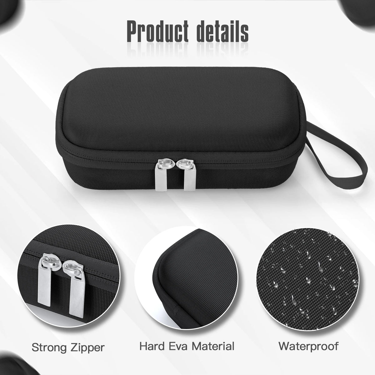 Digital Camera Case Vlogging Hard Carrying Lightweight Small Travel Zpaxo
