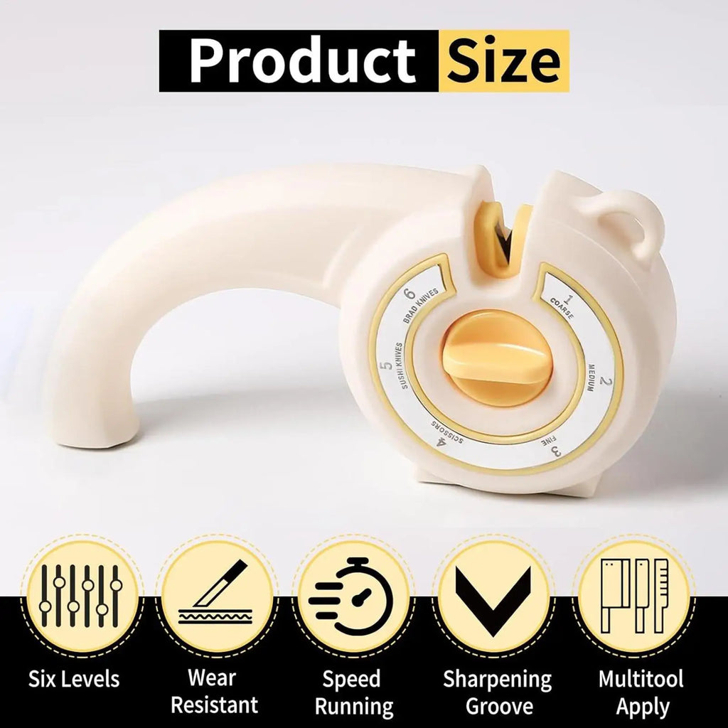 Cutter Sharpener Tool Knob Angle Control Kitchen Gadgets Slicing Home Zpaxo