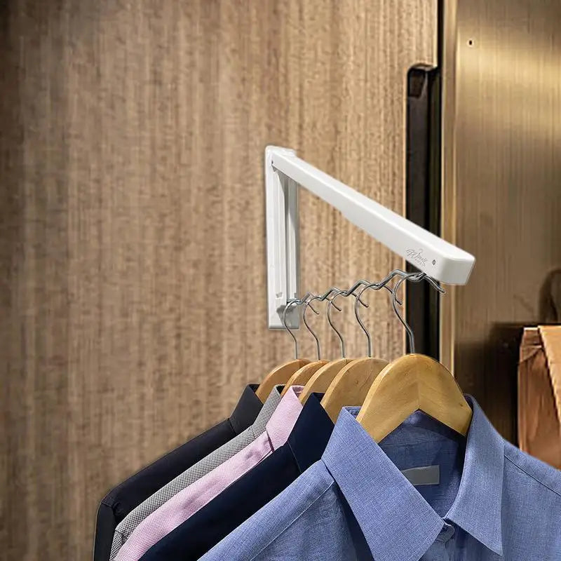 Retractable Clothes Drying Rack Folding Hanger Collapsible Closet Zpaxo