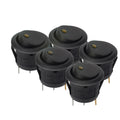 Luminescence Toggle Switches Waterproof 12V OFF LED Light Round Zpaxo 20MM-Yellow A