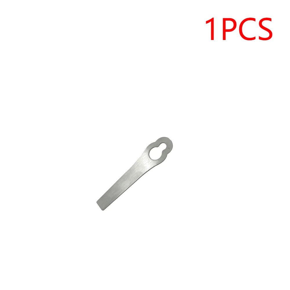 1- Stainless Steel Lawn Mower Blade Mowing Machine Blades Grass Zpaxo B 1PC