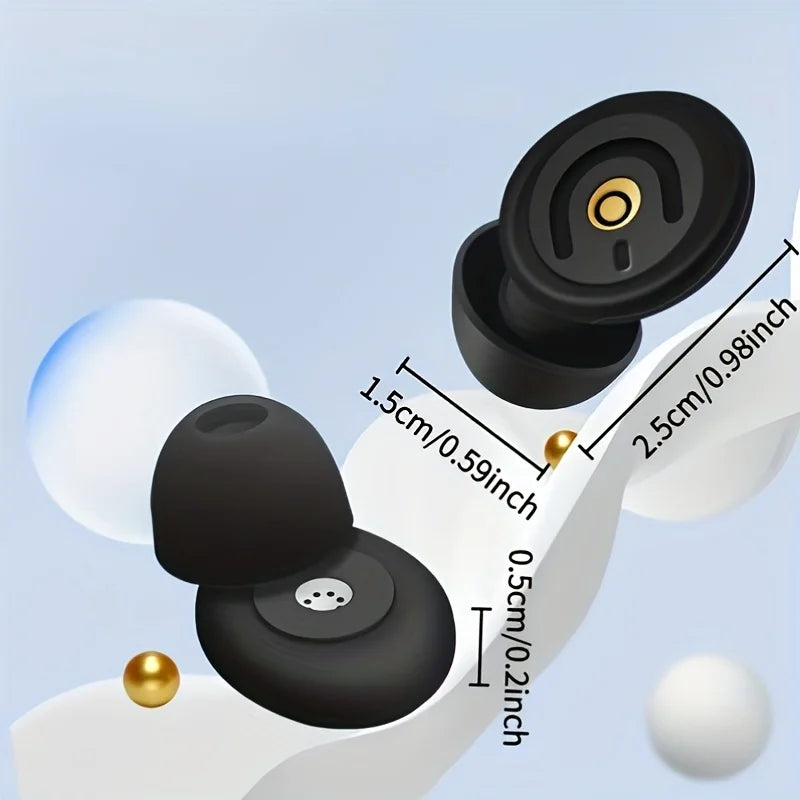 Pair Upgraded 2026 Noise-canceling Earplugs Reusable Storage Case Zpaxo