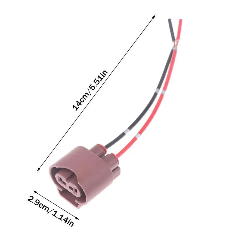 2 4 Head Fog Light Halogen Replacement Repair Harness Gauge Wire Two Zpaxo