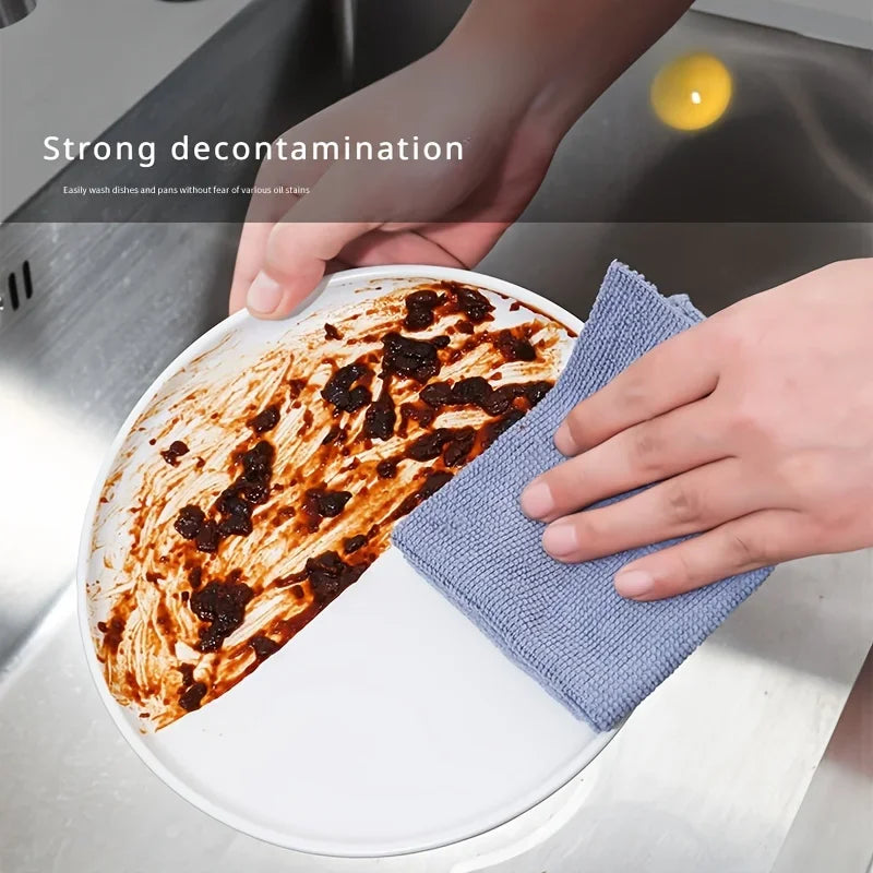 Microfiber Pull Out Disposable Kitchen Towels Absorbent Cleaning Zpaxo