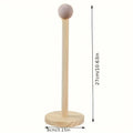 Solid Wood Hair Accessory Organizer Multi-layer Design Suitable Zpaxo 1PC