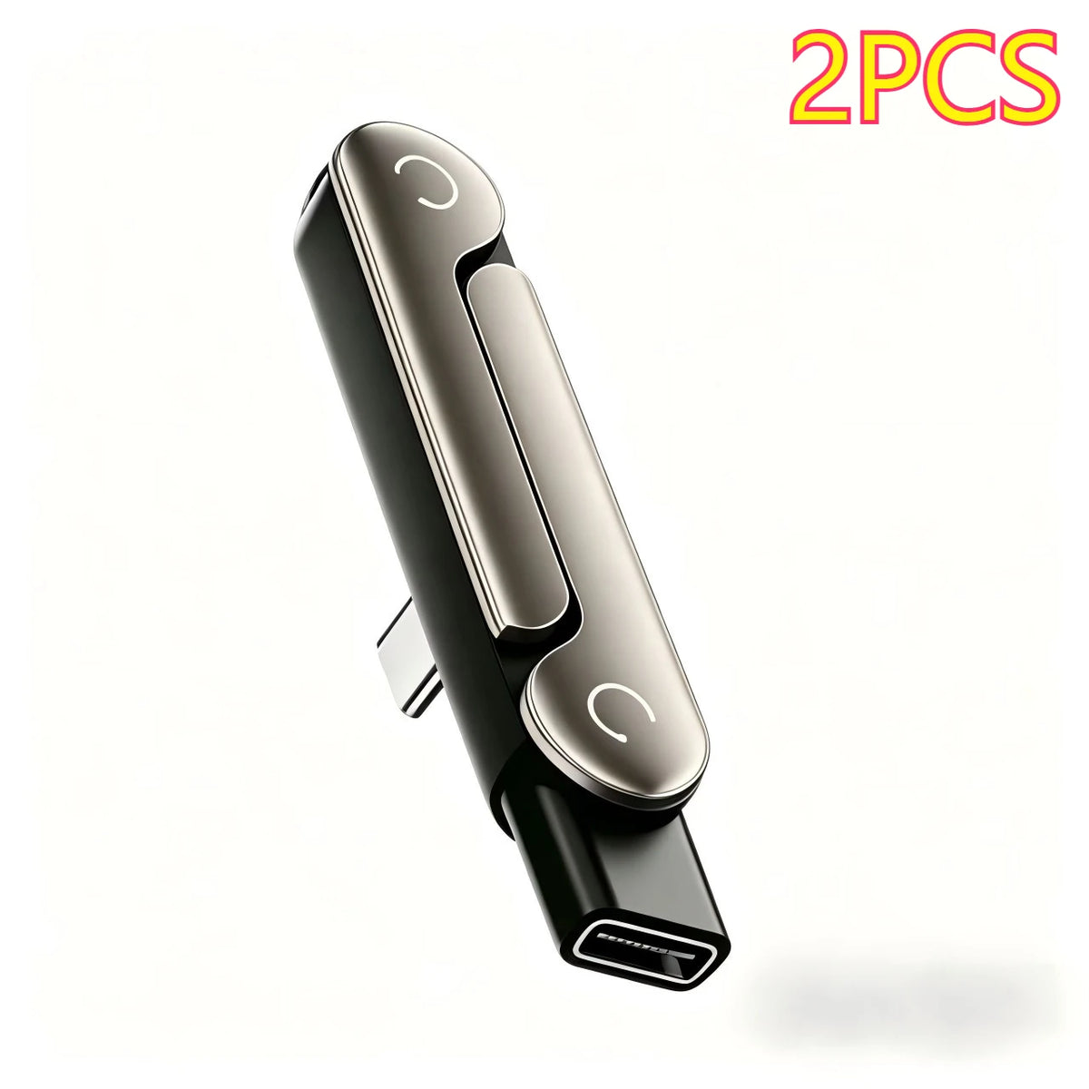 2-in-1 Fast Charging Cord Side Charging Portable Charging Phone Stand with 240W Charging Support and Foldable Mounting Stand Zpaxo Black-2PCS
