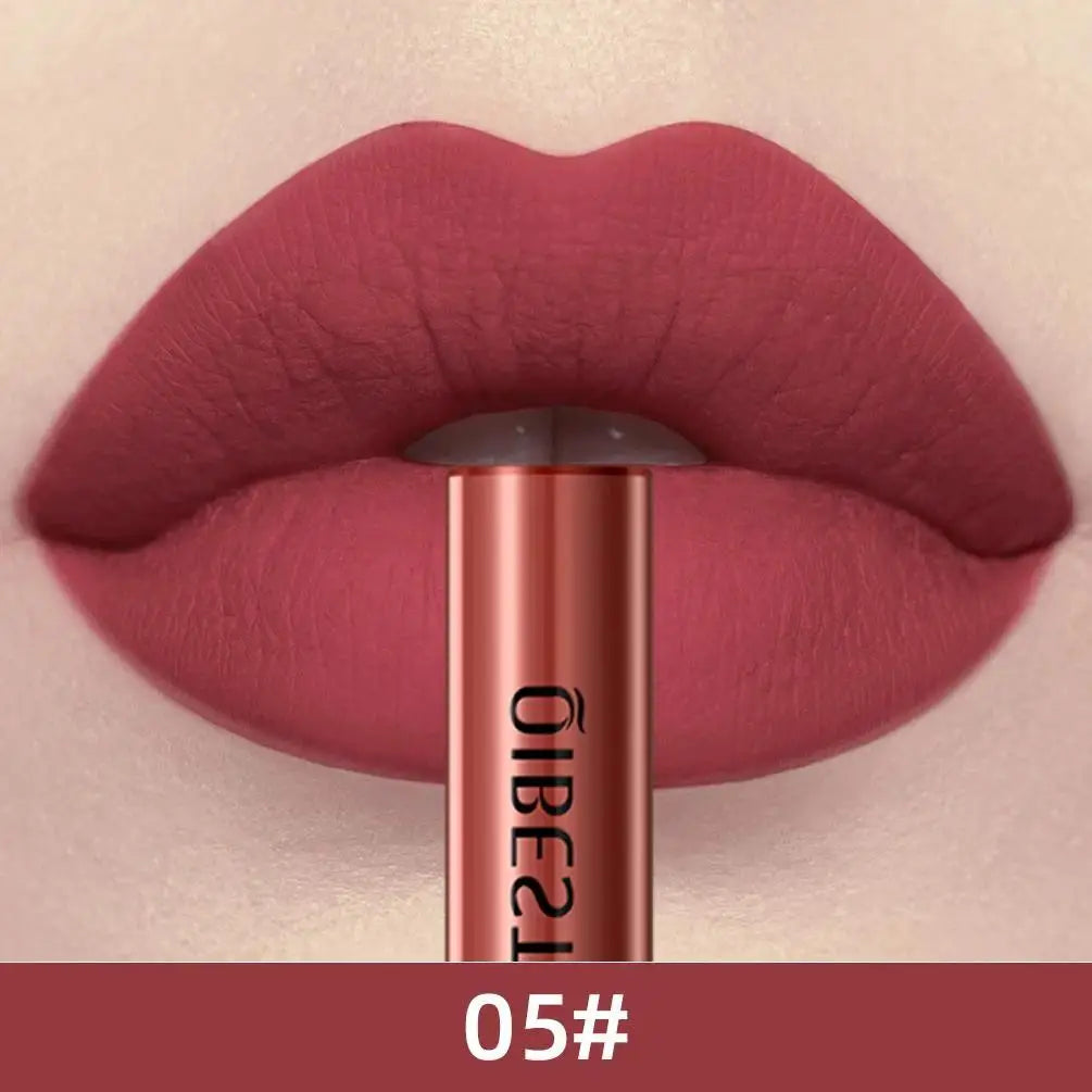 Matte Liquid Lipstick Waterproof Long Lasting Velvet Mate Nude Red Lip Gloss Lint Tube Makeup Cosmetic Lipsticks Lipgloss Zpaxo 05