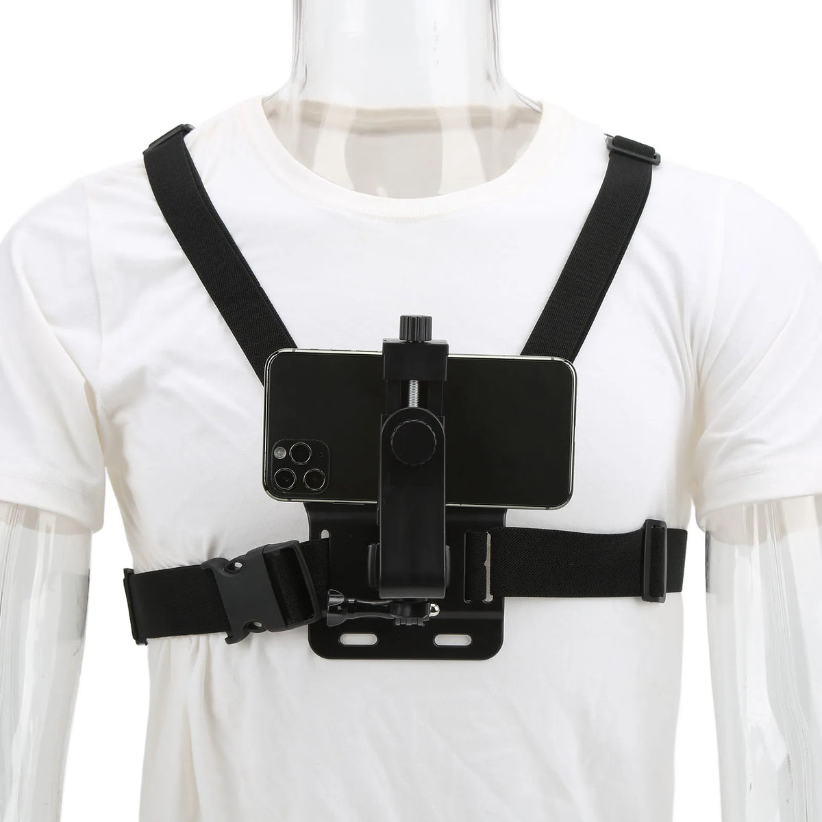 Mobile Phone Chest Strap Detachable Stand Convenient Quick Release Zpaxo