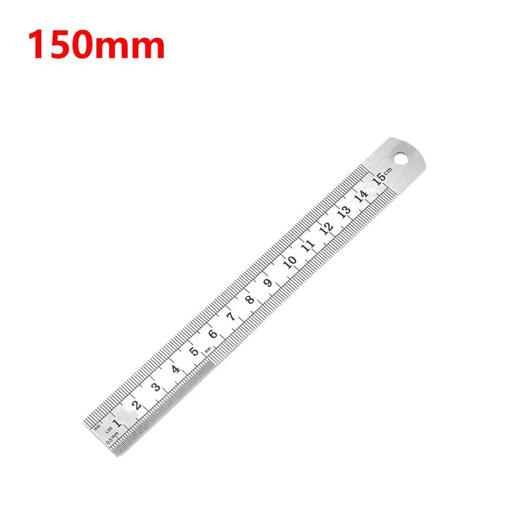 Straight Ruler Stainless Steel Stationery Drafting Supplies Precision Zpaxo 150mm