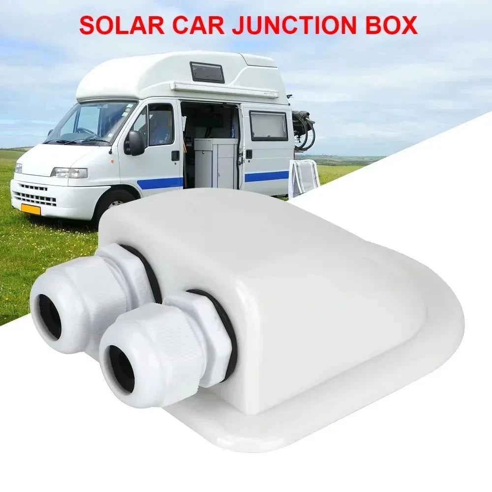 1Solar Junction Box Cable Entry Gland Roof Wire Connector Holder Zpaxo Default Title